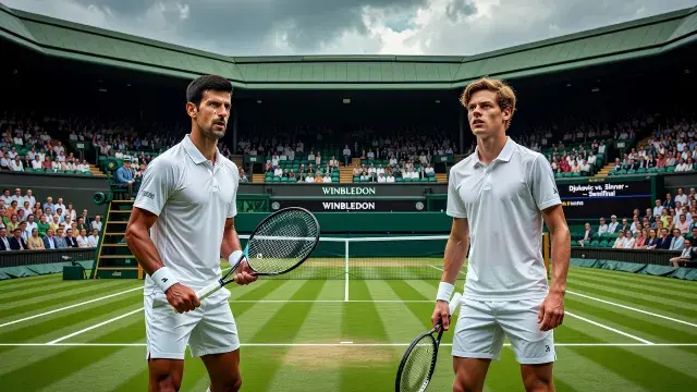 Djokovic Faces Sinner in Wimbledon Semifinal With Legacy on the Line
