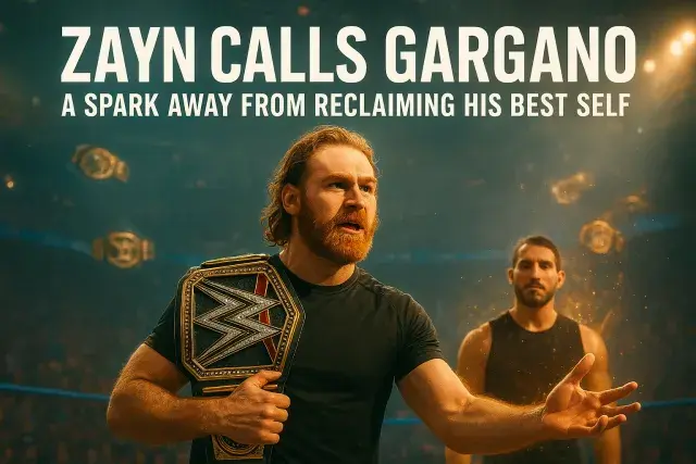 Zayn Calls Gargano a Spark Away From Reclaiming His Best Self